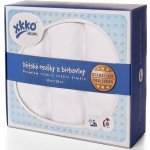 Kikko tetra osušky z biobavlny XKKO Organic 90x100cm Staré časy bílé (3ks) – Zboží Mobilmania