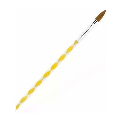 Starnails Štětec na akryl Nylon Yellow 6 žlutý – Zboží Dáma