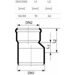 Pipelife redukce HTR DN 50/40 – Hledejceny.cz