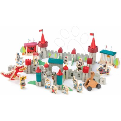 Tender Leaf Toys TL8321 Drevený kráľovský zámok 100 ks – Zboží Mobilmania