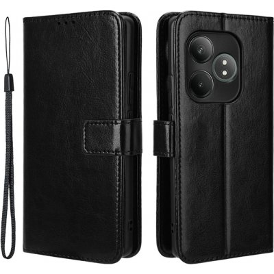 Crazy knížkové pouzdro na Realme GT 6 5G/GT 6T 5G černé – Zboží Živě