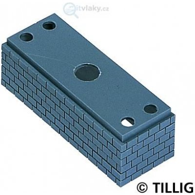 Tillig TT Mostní pilíř šedý výška 23,8 mm 07170 – Sleviste.cz