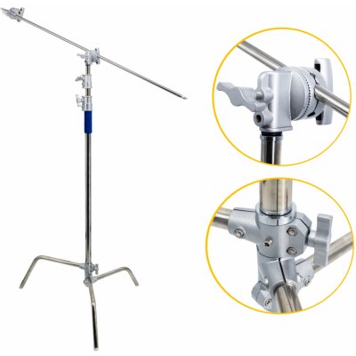 FILM-TECHNIKA Profesionální C-stand + Boom Arm 290C – Zboží Živě