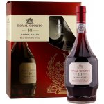 Royal Oporto 10y 20% 0,75 l (dárkové balení 2 sklenice) – Zboží Dáma