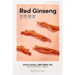 Missha Airy Fit Sheet Mask Red Ginseng plátýnková maska s výtažkem z ženšenu 19 g – Hledejceny.cz