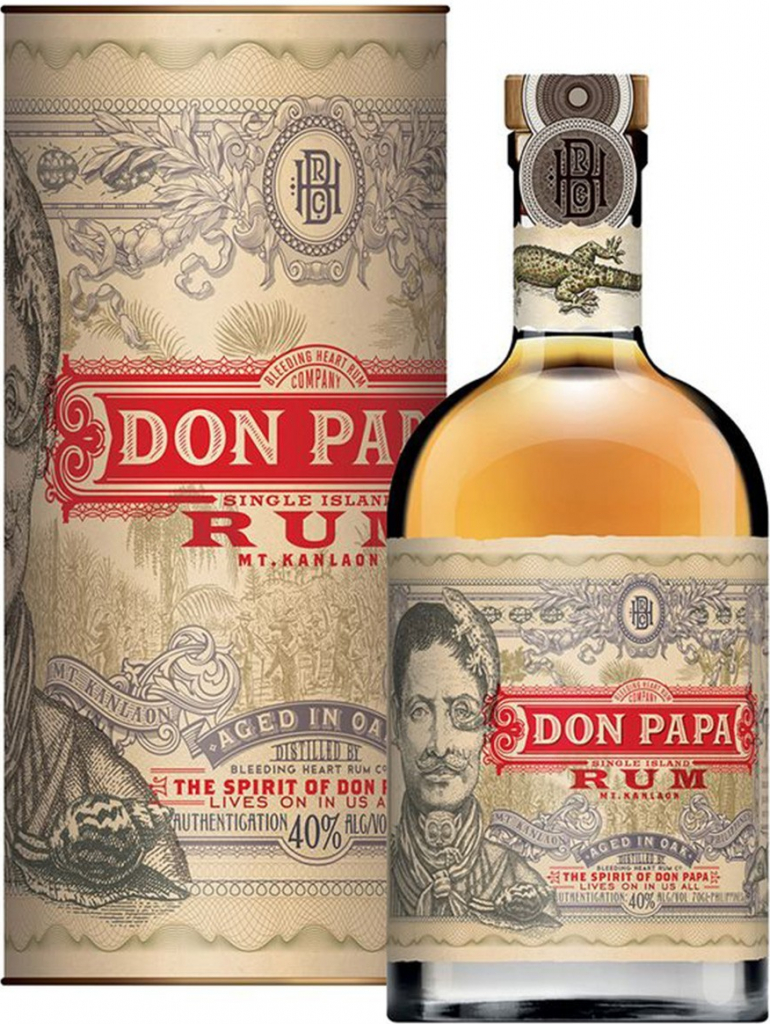 Don Papa 40% 0,7 l (tuba)