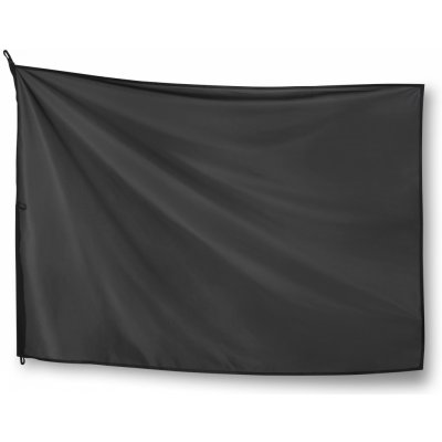 Smuteční vlajka, 225 x 150 cm, s karabinou – Sleviste.cz