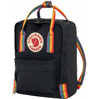 Fjällräven Kånken Rainbow Mini black rainbow pattern 7 l