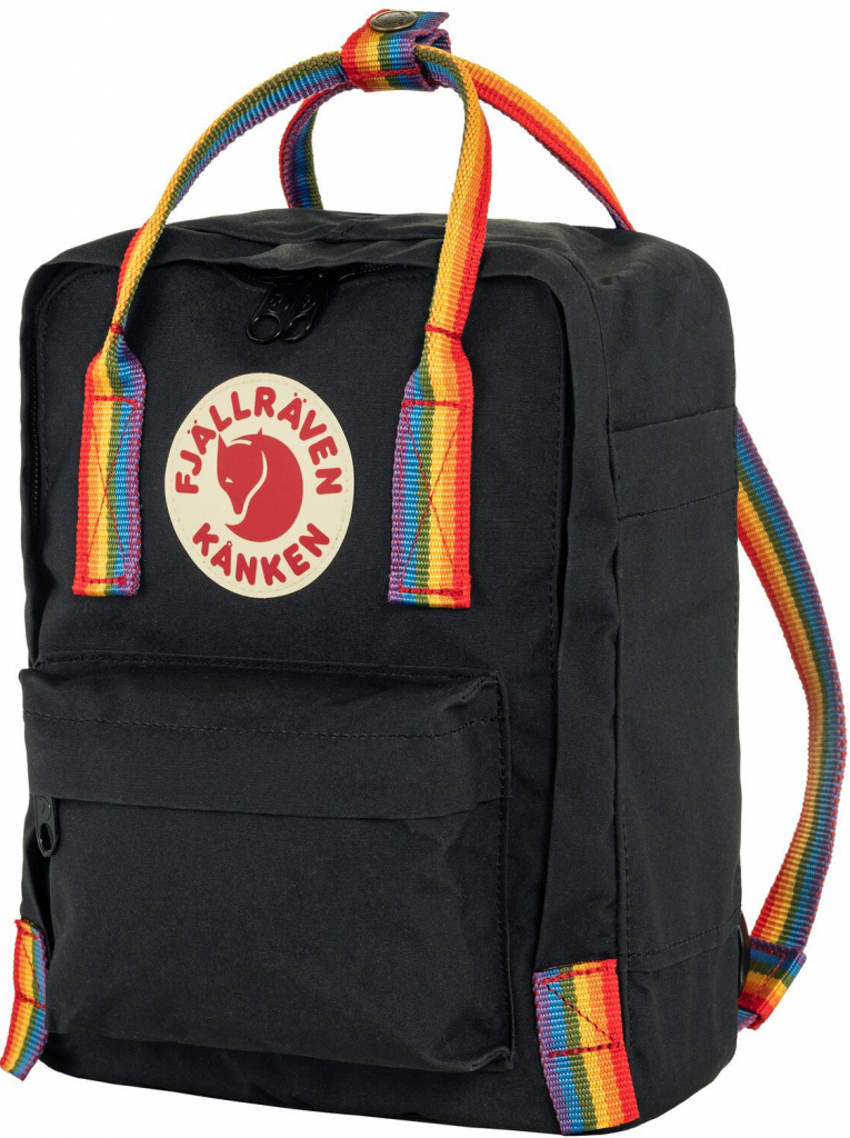 Fjällräven Kånken Rainbow Mini black rainbow pattern 7 l