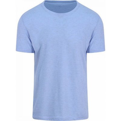 Melírové unisex tričko v pastelových barvách Just Ts 160 g/m Modrá JT032