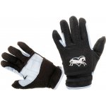 Cassini Rukavice fleece dětské výšivkou černé – Zboží Dáma