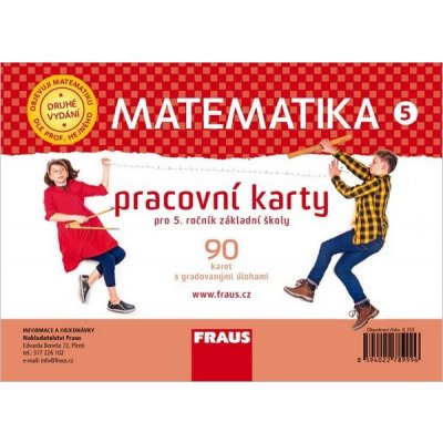 Matematika 5 - Pracovní karty pro 5. ročník ZŠ - neuveden – Zboží Mobilmania