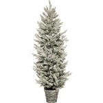 Fééric Lights and Christmas Umělý vánoční stromeček pokrytý sněhem 150 cm vícebarevná – Zboží Dáma