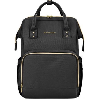 KikkaBoo batoh Siena Black & Gold – Zboží Dáma