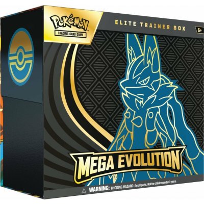 Pokémon TCG Mega Evolution Elite Trainer Box Mega Lucario – Zboží Mobilmania
