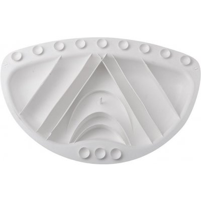 Sapho TECNO podhlavník 30x20cm, bílá ( 68601 ) Koupelny Bernold – Zboží Dáma