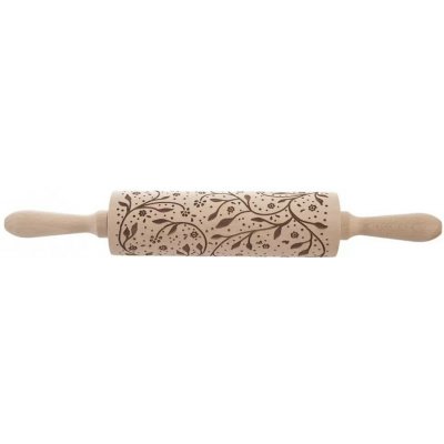 Váleček dřevo Dekor d. 20/38 cm stonky – Hledejceny.cz