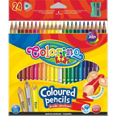 Patio Colorino 24ks trojhranné+ořezko 298856 – Hledejceny.cz