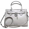 Kabelka Michael Kors dámská kabelka HAMILTON 35S3SHMS6L PEARL GREY MD SATCHEL LEATHER