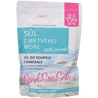 Vivaco sůl do koupele s minerály Sůl z mrtvého moře 1 kg – Hledejceny.cz