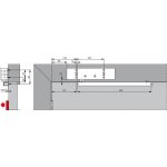 Cobra Dorma TS 92G G-RF, EN 2-4 stříbrná – Zboží Mobilmania
