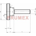 Šroub s válcovou rýhovanou hlavou DIN 464 M3x8 – Hledejceny.cz