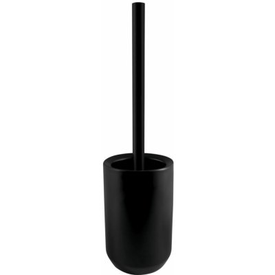 Spirella WC štětka JARO s černou keramickou nádobou 10 20361 – Sleviste.cz