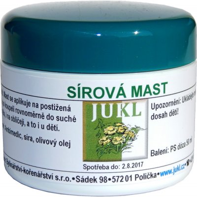 Jukl sírová mast 50 ml – Hledejceny.cz