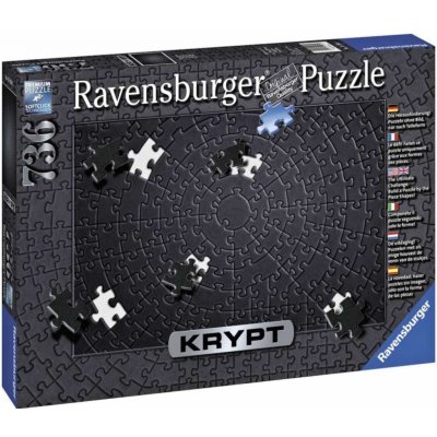 Ravensburger Krypt Black 736 dílků – Sleviste.cz