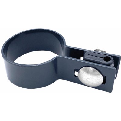 Příchytka plotového panelu na sloupek 48 mm - koncová, antracit – Hledejceny.cz