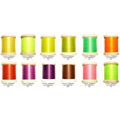 Tommi-Fly Sada vázacích nití UV Reflective Thread 12 barev – Hledejceny.cz