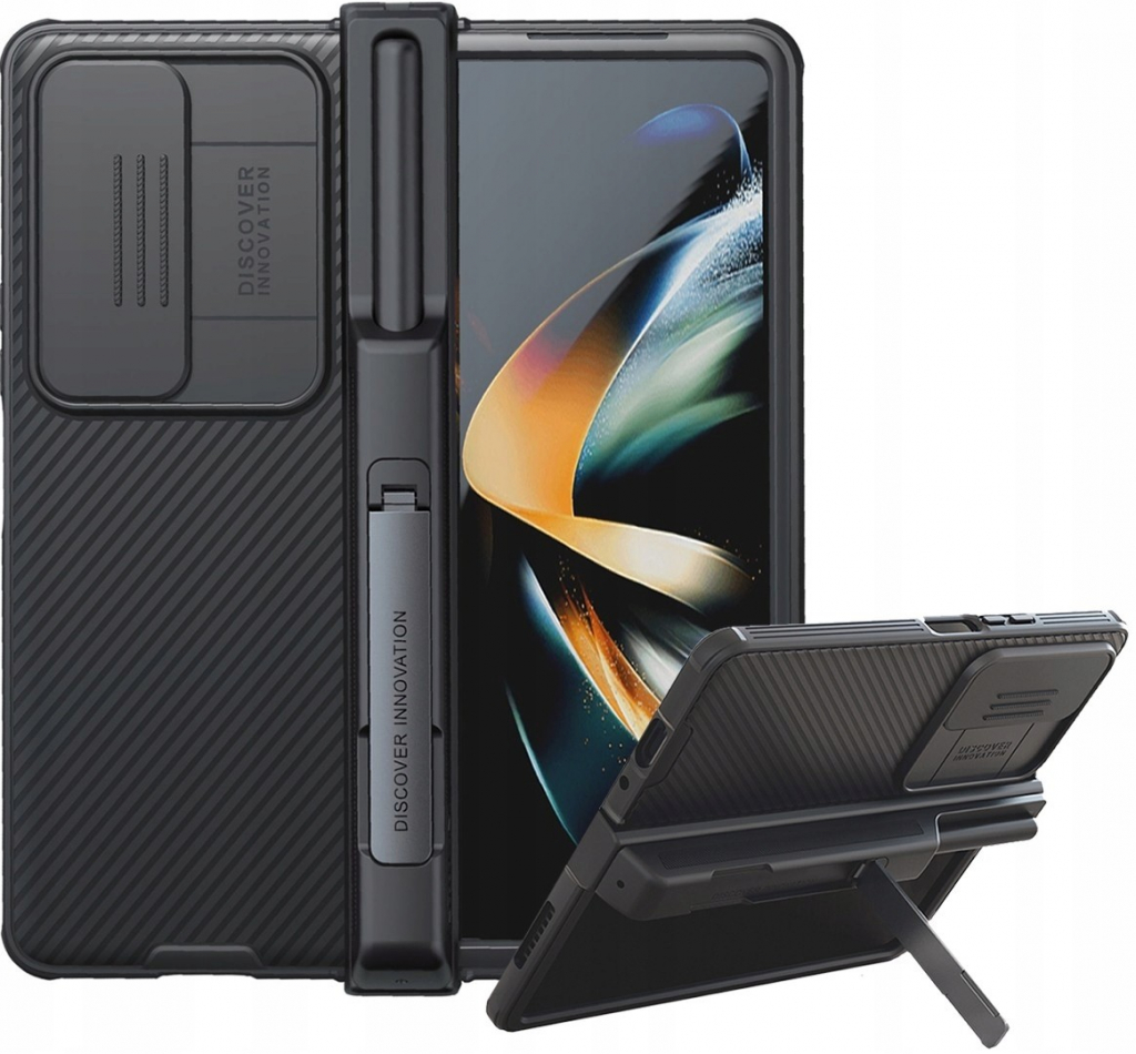 Pouzdro Nillkin CamShield PRO Slot+Stand Samsung Galaxy Z Fold 4 5G černé