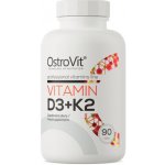 OstroVit Vitamin D3 + K2 + Vápník 90 tablet – Hledejceny.cz