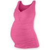 Těhotenské a kojící tričko Jožánek Jolana těhotenský topík růžová