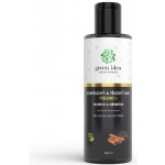 Green idea Wellness skořice a hřebíček v mandlovém oleji koupelový a tělový olej 200 ml – Zboží Mobilmania
