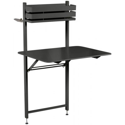 Fermob Skládací balkónový stůl BISTRO 57x77 cm Liquorice – Hledejceny.cz
