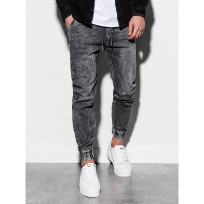 Ombre Clothing pánské jogger kalhoty Reynard šedé P907