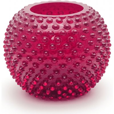 Váza 18cm - Hobnail - Ananas - granát – Hledejceny.cz