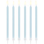 PartyDeco SVÍČKY sv.modré 14cm – Zboží Dáma