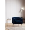 Křeslo Atelier del Sofa Wing Chair Eses Blue Wing