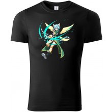 Sword Art Online tričko Sinon Fairy černé