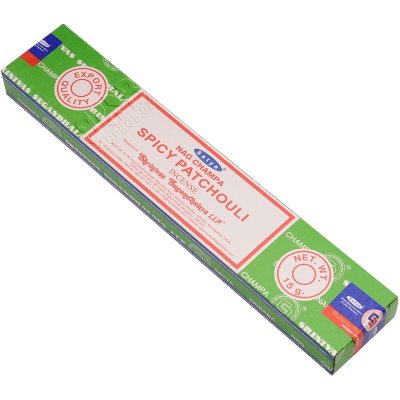 Satya Spicy Patchouli indické vonné tyčinky 15 g – Hledejceny.cz
