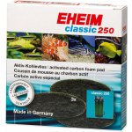 Filtrační náplň EHEIM molitan uhlíkový jemný Classic 250 3 ks 1126281300000 – Zboží Mobilmania