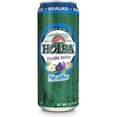 Holba Pivo nealkoholické světlé Horské bylinky 6 x 0,5 l (plech) – Zboží Mobilmania