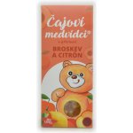 Lipoo Čajové medvídky s příchutí broskve a citronu 50g – Hledejceny.cz