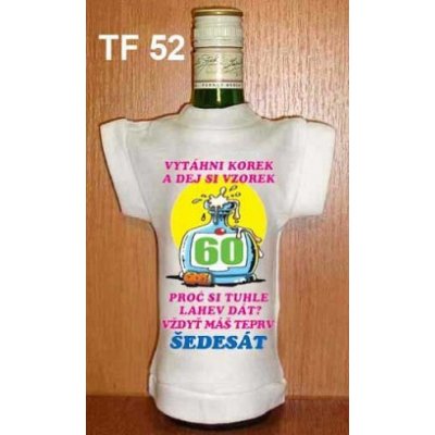 Tričko na flašku vytáhni korek 60 – Zboží Dáma