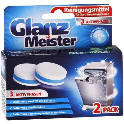 Glanz Meister čistící tablety do myčky 2 ks