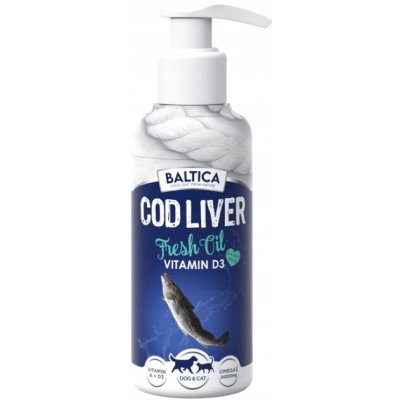 Baltica Olej z jater tresky Cod Liver Oil 100 ml – Hledejceny.cz