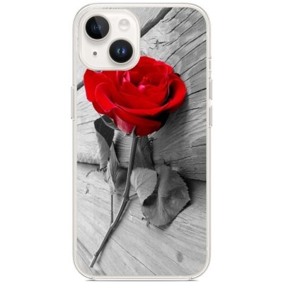TopQ iPhone 14 Červená růže