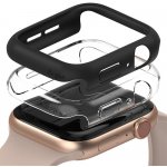 Ringke Slim Watch Case sada 2x pouzdro na chytré hodinky Watch 6 44mm / Watch 5 44mm / Watch 4 44mm / Watch SE 44mm transparentní + černé (SLAP0035) 8809758108615 – Zboží Živě